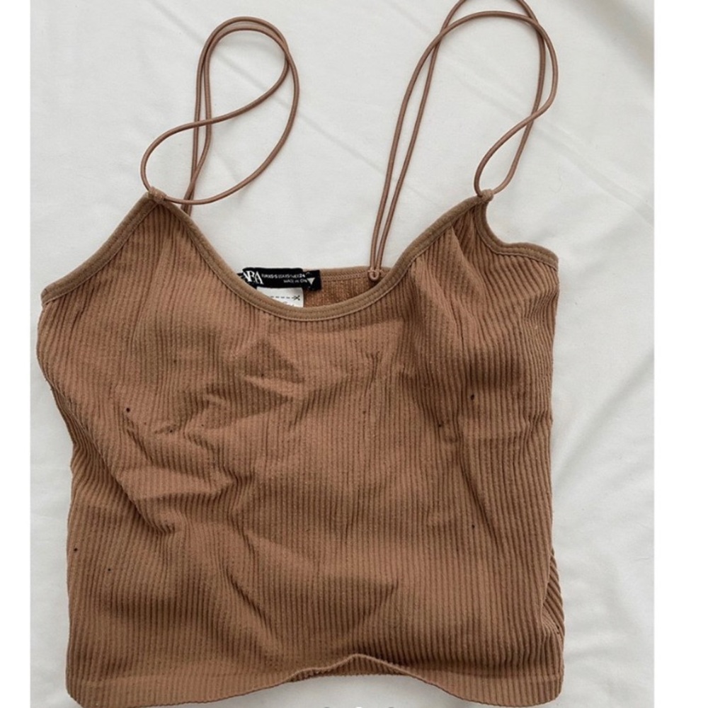ZARA tan cami